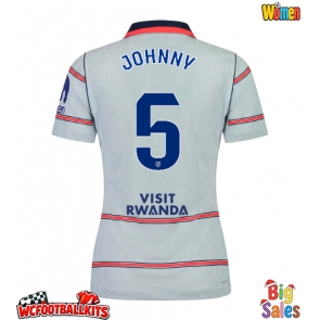 Atletico Madrid Johnny Cardoso #5 Replica Third Stadium Shirt for Women 2026-27 Short Sleeve